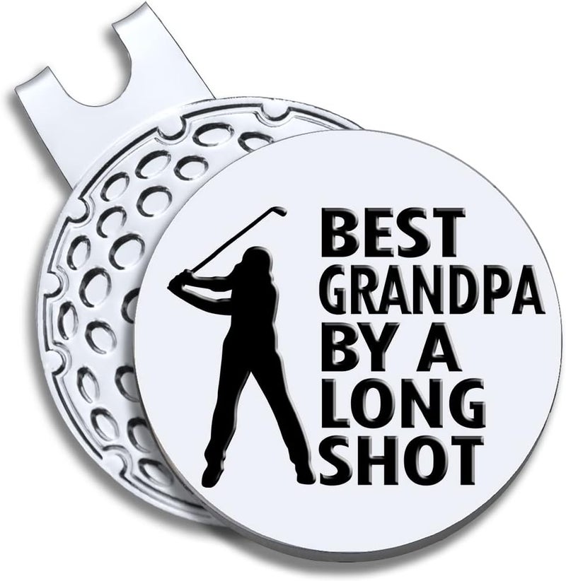 GEYGIE Men Golf Ball Marker with Magnetic Hat Clip, Funny Golf Accessories Gifts for Men, Novelty Birthday Gifts for Male Golfer Fan - Image 1